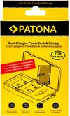 купить Зарядное устройство для фото-видео Patona 4159, Retro Dual Charging Case USB-C for Fuji NP-W235 в Кишинёве 