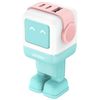 cumpără Încărcător cu fir Ugreen 35855 Nexode Robot GaN Charger USB-A+2*USB-C 65W, Pink Blue în Chișinău 