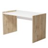 cumpără Masă de birou Smartex (10803) Tab 140cm Alb+Stejar inchis în Chișinău 