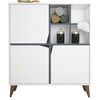 купить Комод Trendy Puls-alb, albastru 100x115x30cm, multifunctionala (GTR006626) в Кишинёве 
