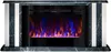 купить Камин электрический ArtFlame Tatler & Adeli, 700x1500x270 mm, Nuc închis/Alb в Кишинёве 