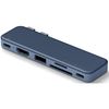 купить USB Hub Satechi USB-C Snap Hub Indigo в Кишинёве 