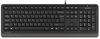 Клавиатура A4Tech FK10, проводная, черный/серый 