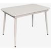 купить Стол Evelin di Costacurta DT-531R Wh, 112(152)x72x76см, Каркас/Опоры: Металл Белый (раздвижной), белый мат в Кишинёве 