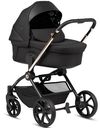 купить Детская коляска Tutis 2in1 GIO PLUS Nero Black (1552135) в Кишинёве 