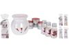 Set de aromaterapie (lampa/8 luminari/3 arome in sticla/4 arome in pachet)