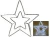 купить Световая фигура Promstore 35377 Звезда 69LED 54cm, белый цвет в Кишинёве 