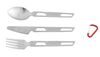 купить Посуда походная Outwell Robens Sierra Steel Cutlery Set (690355) в Кишинёве 