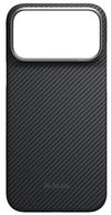 cumpără Husă pentru smartphone Pitaka Edge iPhone 18 Pro (Black Grey), KI1801P în Chișinău 