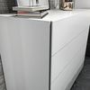 купить Комод Trendy Lines, Alb, 90x82x45cm (GTR005843) в Кишинёве 