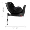 cumpără Scaun auto Britax-Römer DualFix 3 i-Size with flex base iSense BR Space Black (2000035174) în Chișinău 