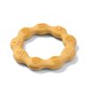 Грызунок cиликоновый Babyono Ring Mustard 