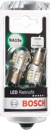 cumpără Lampă auto Bosch P21W LED Retrofit 24V 1,9W BA15s (carton) (1987302650) în Chișinău 