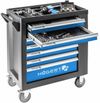cumpără Sistem de depozitare a instrumentelor Hoegert HT7G049 Тележка инструментальная 7 ящиков с боковым отделением (790x790x490 мм) în Chișinău 