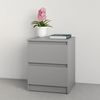 cumpără Noptieră MebelStar NEO 40x43x53 Grey (MBS-1182) în Chișinău 