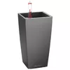 купить Цветочный горшок Lechuza Mini Cubi Premium 9, Charcoal в Кишинёве 