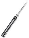купить Нож походный Sencut S25001-1 Slybolt, G10 negru, Crossbar Lock в Кишинёве 