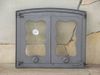 Дверца чугунная со стеклом двустворчатая с термометром BATUMI IV