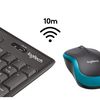 cumpără Tastatura+mouse Logitech Wireless Desktop MK275 Black Wireless Keyboard + Mouse Combo, 2.4 GHz, 920-008535 (set fara fir tastatura+mouse/беспроводной комплект клавиатура+мышь) în Chișinău 