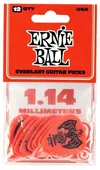 cumpără Accesoriu p/u instrumente muzicale Ernie Ball Everlast Pick Red 1.14 mm 12 Pack - Pene pentru Chitară în Chișinău 