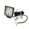 cumpără Lampă auto miscellaneous G17-305DRL, противотуманки, 9LED квадрат тонкий корпус, 2шт, 27WAT în Chișinău 