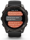 cumpără Ceas inteligent Garmin Fenix 8 – 51 mm, Sapphire, Carbon Gray DLC Titanium with Black (010-02905-21) în Chișinău 