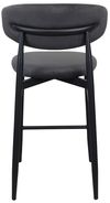 cumpără Scaun de bar Deco Bar Meridian Catifea Grey (HLR21)+Black Legs în Chișinău 