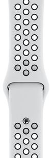 купить Смарт часы Apple Watch Nike Series 5 GPS, 44mm Aluminium Silver MX3V2 в Кишинёве 