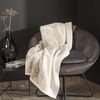 cumpără Textile de casă Ibena 2375/380 Jacquard Decke Bagheria Champagner în Chișinău 