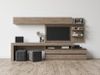 cumpără Set mobilă living Indart Living Kubo 25 (310x50x203) în Chișinău 