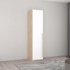 cumpără Dulap Mobildor-Lux Smart-Home (0.50x0.56x2.0H m) cu bară pt umerașe Sonoma/Alb în Chișinău 