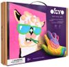 cumpără Set de creație Okto 20030 Pictură pe numere 3D cu plastilină ușoară 29x29сm, Lama în Chișinău 