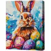 купить Картина по номерам BrushMe RMG0041FC 30x40 см (без коробки) Пасхальный кролик в Кишинёве 