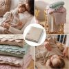 купить Комплект подушек и одеял BabyOno 1674/02 Patura de bambus tricotata /bej/ в Кишинёве 
