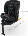 купить Автокресло KinderKraft KCI36002BLKPL00 I-360 2 Plus I-Size Black в Кишинёве 