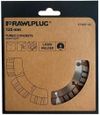 купить Диск отрезной Rawlplug 202106 Алмазный диск сегментный турбо 125 x 22,23 мм для сухой резки бетона RT-DDT-125 в Кишинёве 