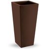 купить Кашпо ваза уличная LYXO GENESIS BROWN square cache-pot H 100 cm max 17kg CH302-H0Q100-008 (Кашпо ваза уличная) в Кишинёве 