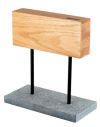 купить Аксессуар для кухни Style de Vie Suport magnetic pt cutite Magnetic Knife Block Oak Stand в Кишинёве 