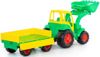 cumpără Mașină Полесье 0520 Jucarie Tractor Cempion cu remorca si caus 2fel B în Chișinău 