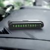 Автомобильная парковочная табличка HOCO CPH19  (12 цифр) черный