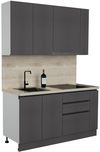cumpără Mobilă pentru bucatarie ArtFlame GOLA Storm Grey (1.6 m.l.) în Chișinău 