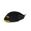 cumpără Mouse SVEN RX-G955 Gaming, Optical Mouse, 600-4000 dpi, 7+1 buttons (scroll wheel),  DPI switching modes, Two navigation buttons (Forward and Back), RGB backlight, Soft Touch coating, USB, Black (mouse/мышь) în Chișinău 