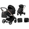 cumpără Сărucior pentru copii Tutis 2in1 MIO PLUS Black Edition 2/1-Rose Gold 292 (1352292) în Chișinău 