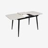 купить Комплект стол и стулья Evelin di Costacurta стол DT-531R B + 6 стульев YTC-080B Blu-14 (Dark grey) в Кишинёве 