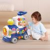 купить Игрушка Hola Toys HE8990B Jucărie de tras 4in1 Trenuț, Albastru в Кишинёве 
