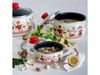 Кастрюля эмалированная Kitchen 20cm, 2.9l, крышка стекло