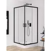 купить Душевая кабина New Trendy Suvia Black Square 90x90x206 (ZS-0040) в Кишинёве 