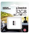 купить Флеш карта памяти SD Kingston SDCE/32GB microSD Class10 A1 UHS-I FC High Endurance в Кишинёве 