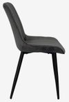 купить Комплект стол и стулья Evelin di Costacurta стол DT 404-3B + 3 стула YTC-055B Dark grey в Кишинёве 
