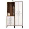 cumpără Mobilă pentru antreu Trendy Berlin BA, Nuc, Alb 120x200x35cm (GTR001360) în Chișinău 